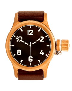  Agat Taucheruhr 46mm Bronze Krone rechts 750 Meter