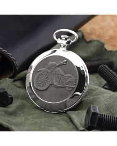 Molnija Pocketwatch "Live to ride"