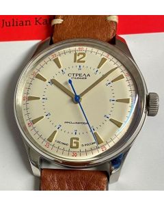Strela 1965 Tribute 40mm Poljot 2609 - mit RIOS1931 Ersatzband