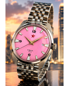 Red Star 1972 Tongji Automatik - PINK
