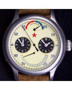 Red Star Seagull Traveller Automatik Dual Time, Retrogrades Datum, Gangreserve