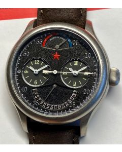 Red Star Traveller Automatik Dual Time, Retrogrades Datum, Gangreserve