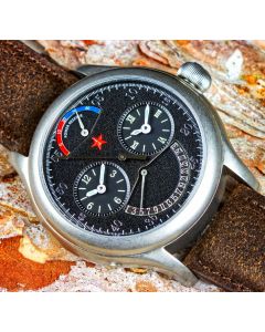 Red Star Traveller Automatik Dual Time, Retrogrades Datum, Gangreserve