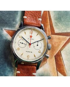 Red Star 1963 Air Force Chronograph Seagull ST19 40mm Sapphire glas Special Deal