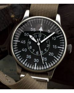 Pilot Fliegeruhr Vintage Beobachtungsuhr 42mm, 2 Bänder