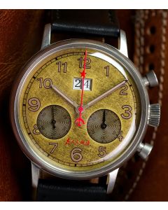 Red Star BIG DATE Chronograph 