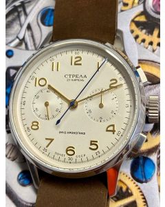 Strela Chronograph Civil 40mm Saphir