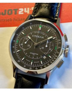 Strela Chronograph 42mm Kaliber Poljot 3133 