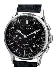 Strela Chronograph 42mm Kaliber Poljot 3133 