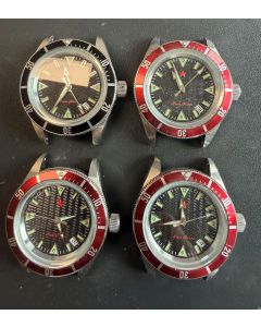 4 Red Star Sea Star Seiko NH35 Automatik als Ersatzteilspender