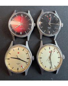 4 Red Star Tongji Handaufzug   als Ersatzteilspender