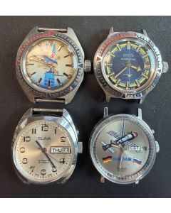 4 Vostok & Slava  als Ersatzteilspender