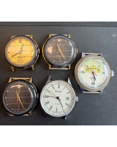 5 Raketa, Vostok & Slava als Ersatzteilspender