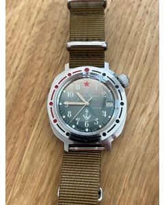 Vostok Maunal Winding Antimagnetic CCCP with "ghost hand"