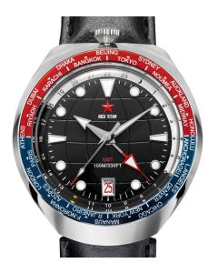 Red Star Bullhead GMT Automatik