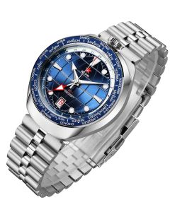 Red Star Bullhead GMT Automatic