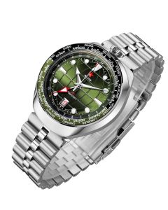 Red Star Bullhead GMT Automatic