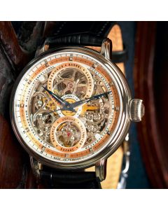 Poljot International Doubletimer Perlmutt 9120.2940336 Doubletime