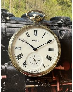 Molnija Taschenuhr Eisenbahn, selten geworden!