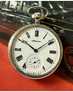 Molnija Taschenuhr Motorrad, CCCP, selten geworden!