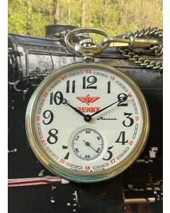 Molnija Taschenuhr Eisenbahn CCCP, selten geworden!