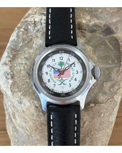 Vostok Maunal Winding operation desert shield, ladies watch, very rare!