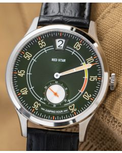 Red Star Jumping Hour Automatic Seagull ST.1721