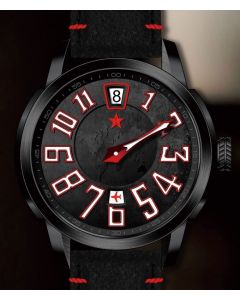 Red Star Jumping Time Automatic Seagull ST1721