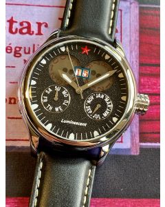Last pieces! Red Star Automatic Calender 45mm Seagull ST.2527