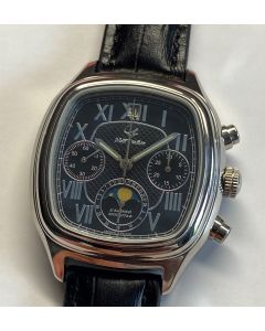 Maktime Moonphase Chronograph BLACK MOON Poljot 31679