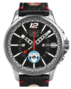 UMF Ruhla MELKUS GMT Quarzuhr