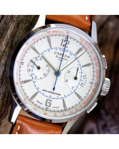 Strela Chronograph Officer 40mm Saphir