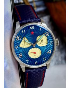 Red Star 41mm -  3. Dimension - Gangreserveanzeige