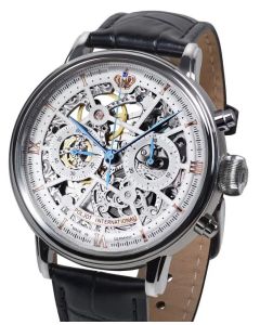 Poljot International Chronograph Nicolai II Skeleton
