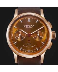 Strela Chronograph Stars 40mm Saphir BRONZE