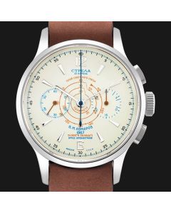 Strela Chronograph Kosmonaut Komarow 40mm