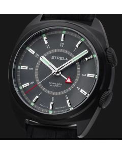 STRELA SIGNAL Alarm 44mm Poljot 2612.1 with RIOS1931 strap
