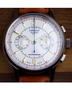 Strela Chronograph Tribute 40mm Saphir