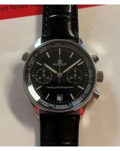 Poljot Traveller Chronograph 3133, single piece!