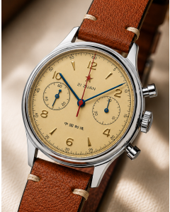 Red Star Seagull 1963 Chronograph 38mm, ST19, Sapphire, 3 straps