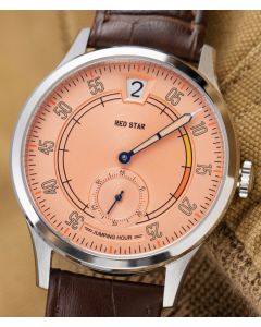 Red Star Jumping Hour Automatic Seagull ST.1721