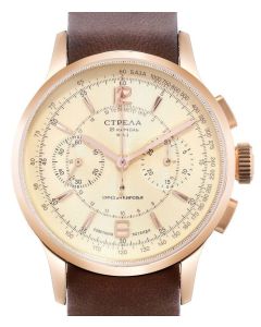 Strela Chronograph Officer 40mm Sapphire BRONZE