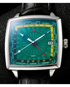 Worldtime Watch! Red Star GMT Automatic Seiko NH34