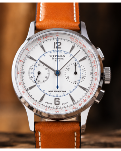 Der Klassiker: Strela Chronograph Officer 40mm
