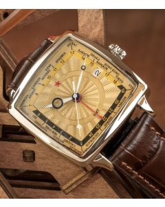 Red Star GMT Automatik Weltzeituhr