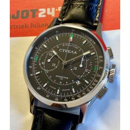 Strela Chronograph CO42CYB 42mm Poljot Kaliber 3133 Schaltradchronograph Sekonda Strela Poljot Poljot 24