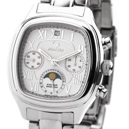 Maktime White Square Maktime 31679 Mondphase Chronograph Maktime 