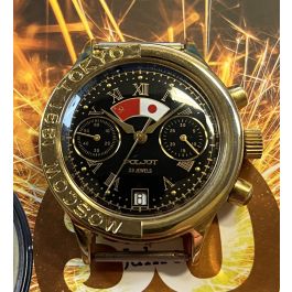 Poljot Chronograph Moscow - Tokyo, rare! | Poljot 24
