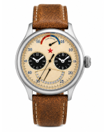 Red Star Seagull Traveller Automatic Dualtime, retrograde date, power reserve