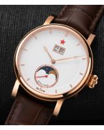 Red Star Seagull Moonphase Big Date Automatic